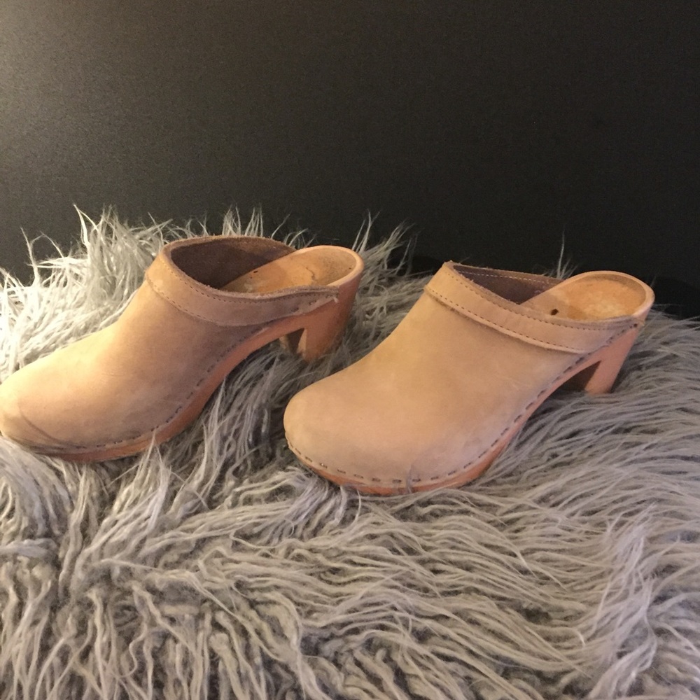 Tan Clogs